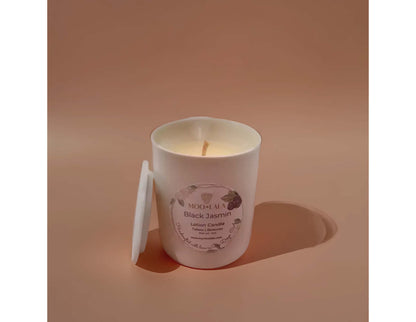 Black Jasmin Suet Tallow Lotion Candle