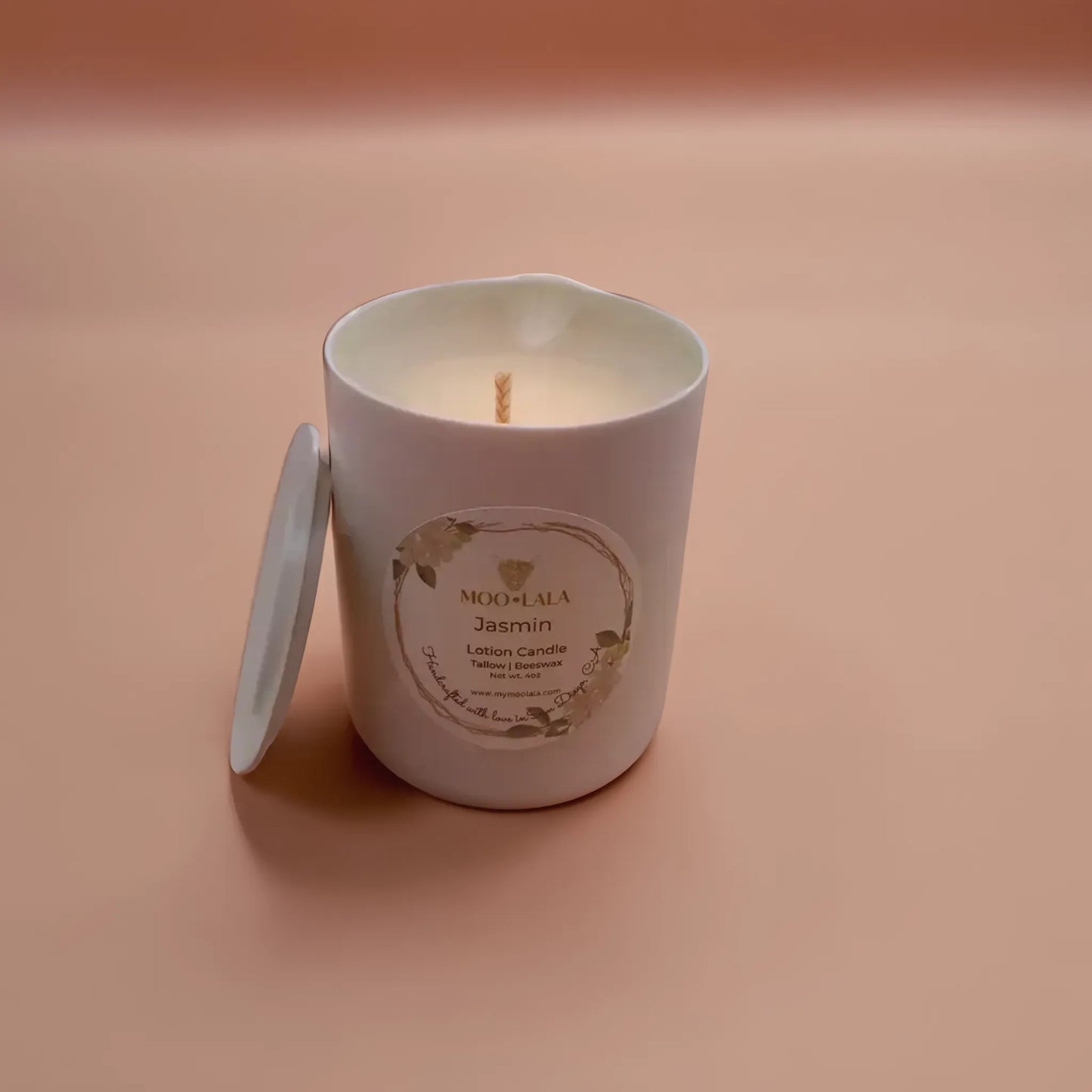 Jasmin Suet Tallow Lotion Candle