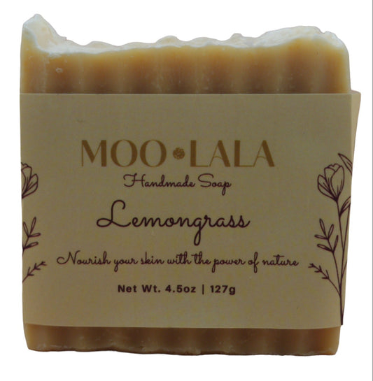 Suet Tallow Goat Milk Lemongrass Soap