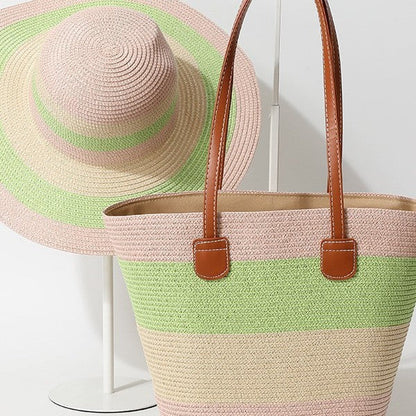 Summer Large Handheld Tote