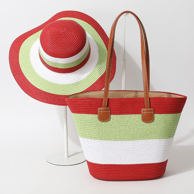 Summer Large Handheld Tote