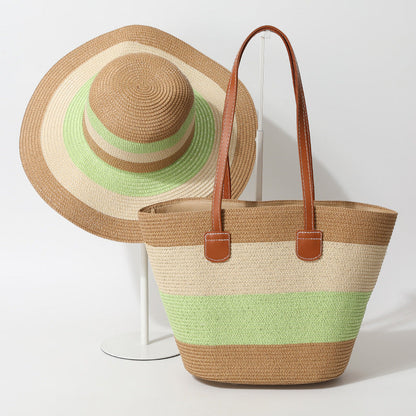 Summer Large Handheld Tote