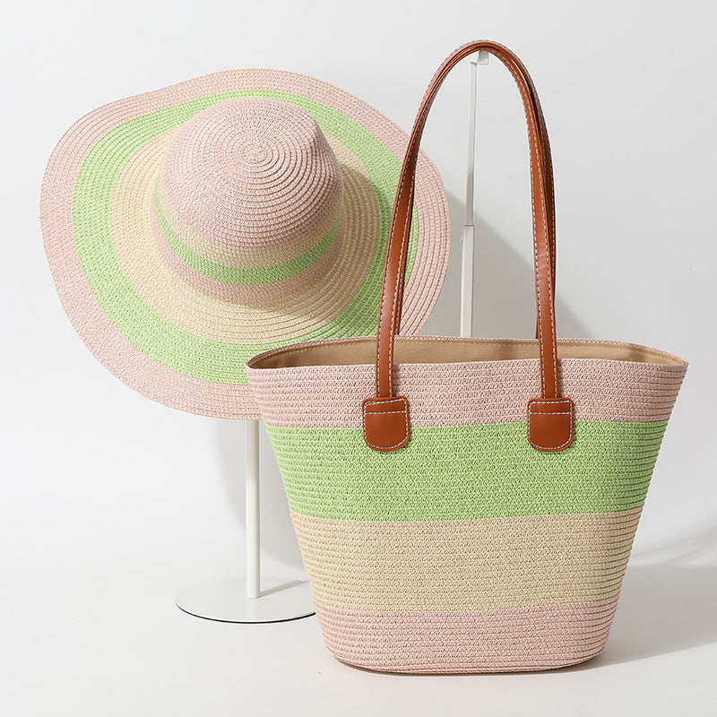 Summer Large Handheld Tote