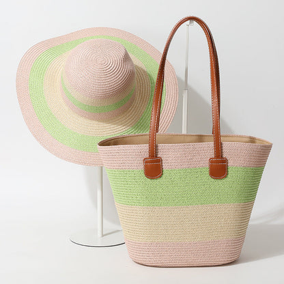 Summer Large Handheld Tote