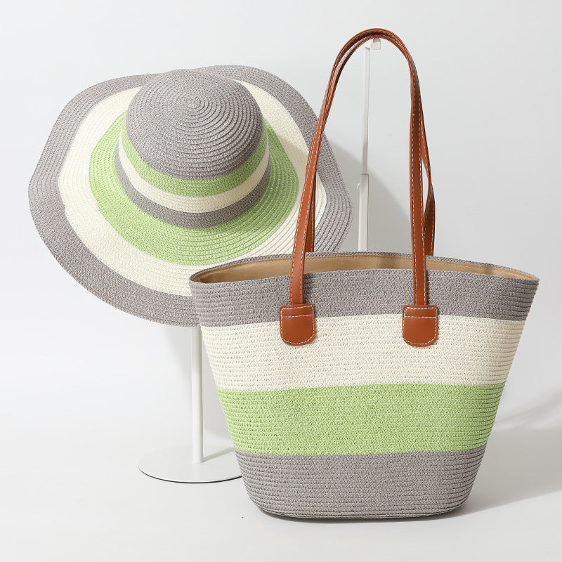 Summer Large Handheld Tote