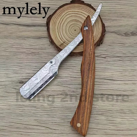 Wooden Handle Shaving Razor for Men